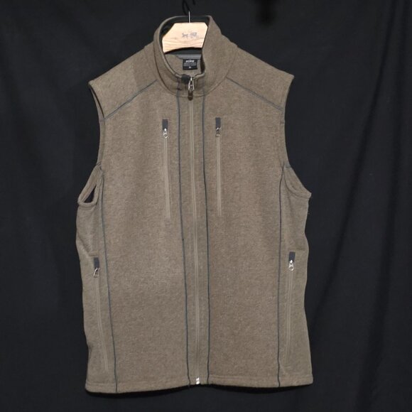 Kuhl #3110 Men's Interceptr Fleece Full Zip Vest - Beige - Sz XL* - Picture 2 of 7